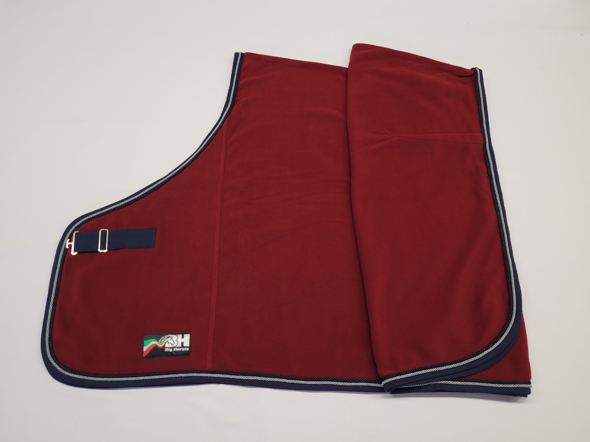 Coperta in pile Bordeaux Big Horses, articolo fotografico